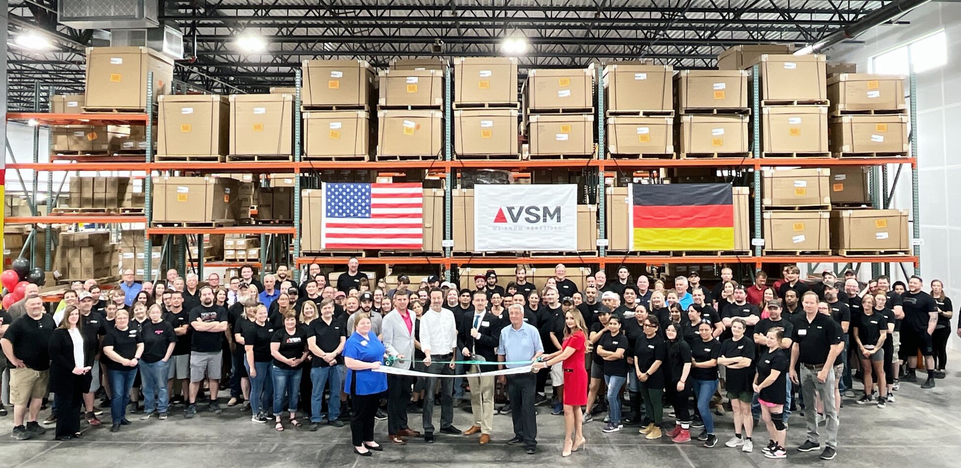 VSM Abrasives Celebrates Opening of New Expansion VSM AG